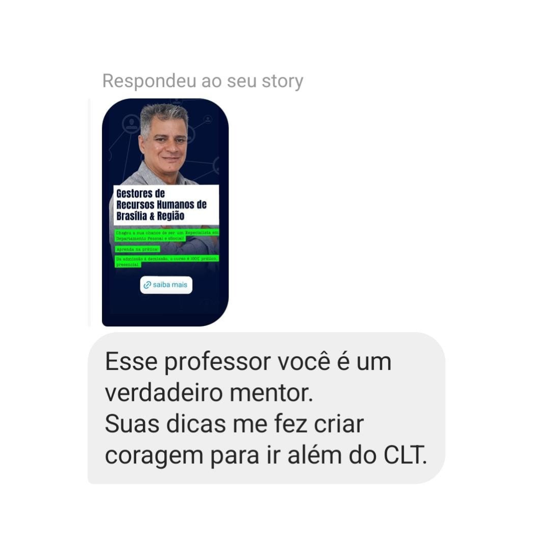 Depoimento aluno