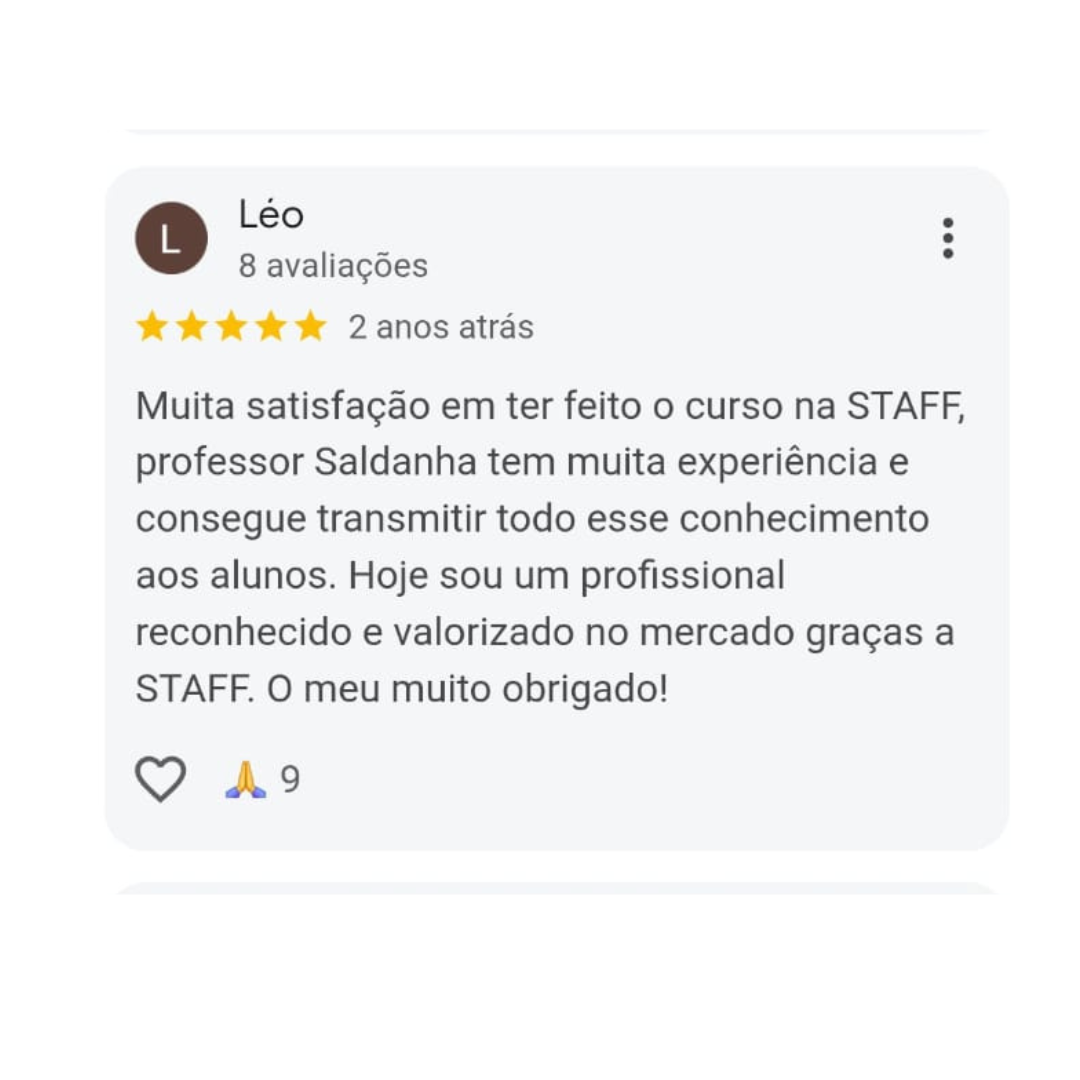 Depoimento aluno